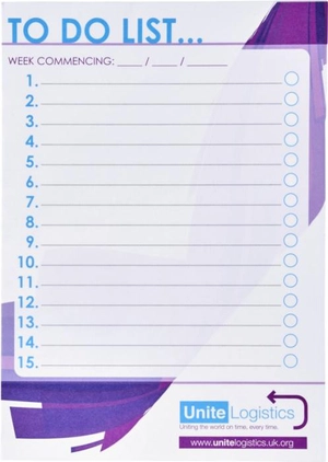 Bloc notes A5 en papier vierge de 80g  personnalisable