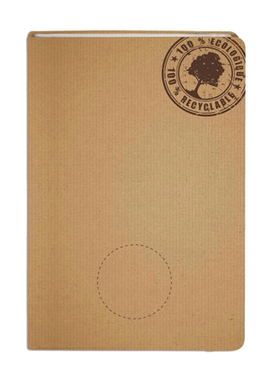 Carnet A5 Français - couverture souple effet kraft personnalisable