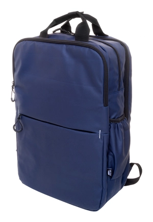 Sac à dos RPET imperméable avec 2 compartiments zippés personnalisable