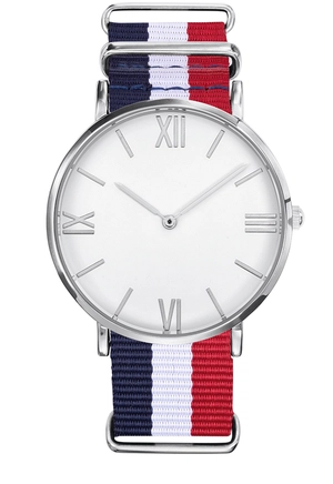 Montre Femme ou Homme avec bracelet Nato - 100% Made In France personnalisable