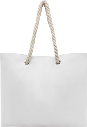 Sac de plage en polyester 300D - cordes en coton et œillets métal personnalisable