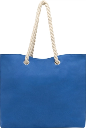 Sac de plage en polyester 300D - cordes en coton et œillets métal personnalisable