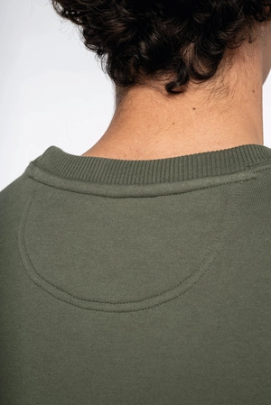 Sweat-shirt écoresponsable à col rond oversize unisexe KARIBAN personnalisable