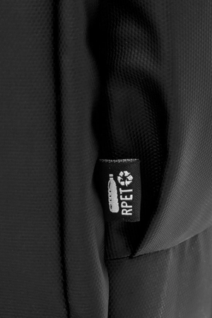 Sac à dos RPET imperméable avec 2 compartiments zippés personnalisable