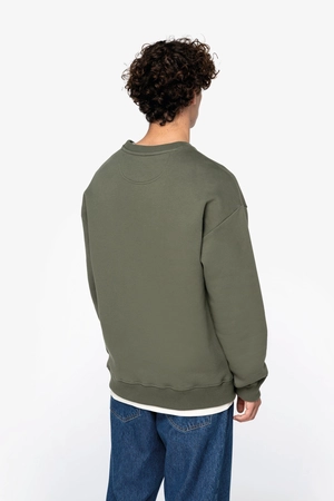 Sweat-shirt écoresponsable à col rond oversize unisexe KARIBAN personnalisable