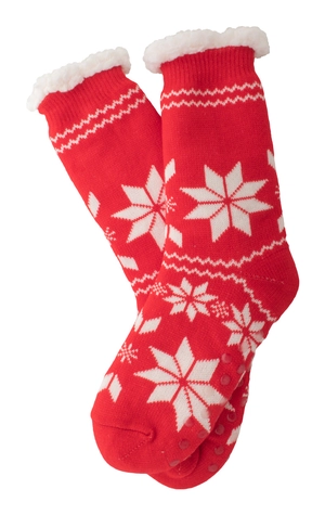 Chaussettes de Noël avec semelle antidérapante personnalisable