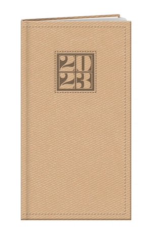 Agenda 2025 NEVADA 9 x 16 cm - couverture rigide personnalisable