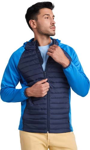 Veste unisexe en combinaison bi-matière personnalisable