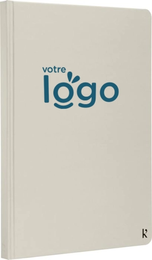 Carnet A5 avec couverture rigide en papier de pierre personnalisable