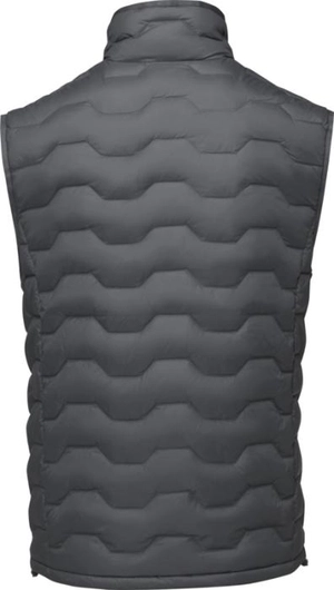 Bodywarmer duvet isotherme recyclé certifié GRS pour homme personnalisable