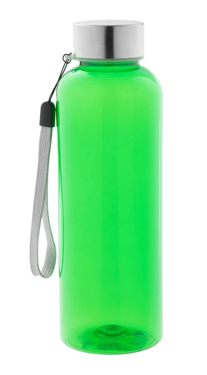 Gourde en PET recyclé sans BPA avec dragonne - 500 ml personnalisable