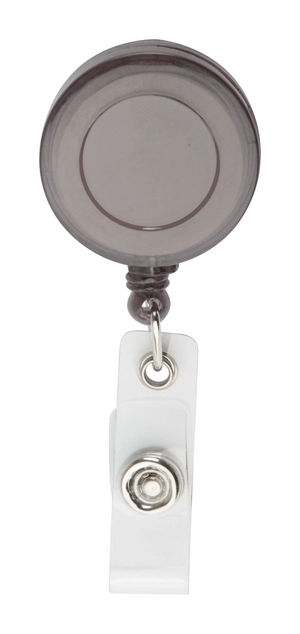 Porte badge avec bouton pression et cordelette personnalisable