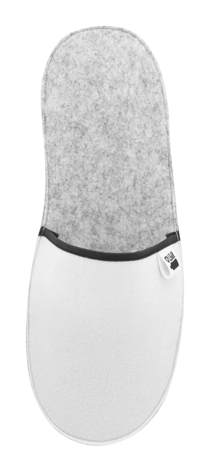 Pantoufles en RPET 100% personnalisable - idéal hôtellerie personnalisable