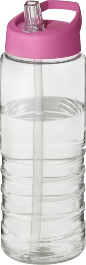 Bouteille de sport H2O 750 ml avec couvercle bec verseur personnalisable