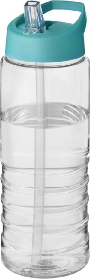 Bouteille de sport H2O 750 ml avec couvercle bec verseur personnalisable