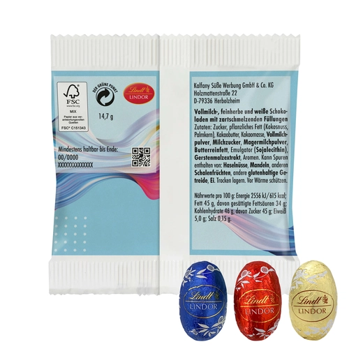 image du produit 3 Lindor œufs mini en sachet de papier