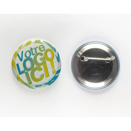 image du produit Badge attache épingle - Diamètre 38mm - Made in France