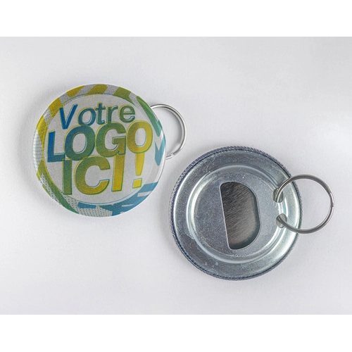 image du produit Badge Décapsuleur 56 mm - Made in France