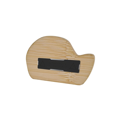 image du produit Badge en bambou sur-mesure