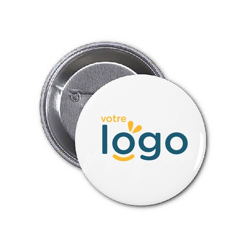 image du produit Badge rond  avec épingle made in France - livraison Express 24h-48h