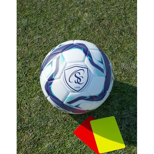 image du produit Ballon de Foot Hybride Taille 5 officielle - Ballon cousu machine