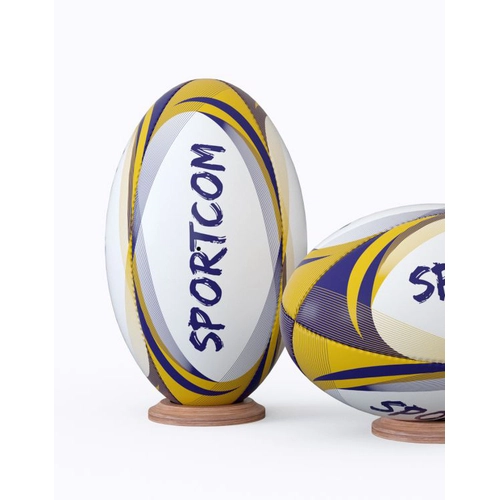 image du produit Ballon de rugby promotionnel en PVC lisse Taille 5 officielle