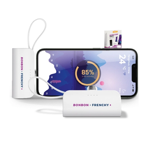 image du produit Batterie externe 5000 mAh - Powerbank compact