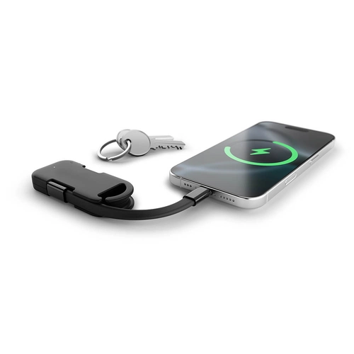 image du produit Batterie externe de secours ultra-compacte de 1 000 mAh conçue pour votre porte-clés