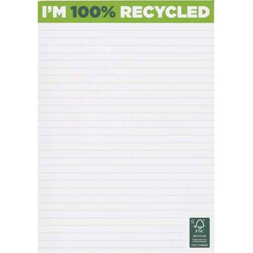 image du produit Bloc notes A5 en papier recyclé de 80g