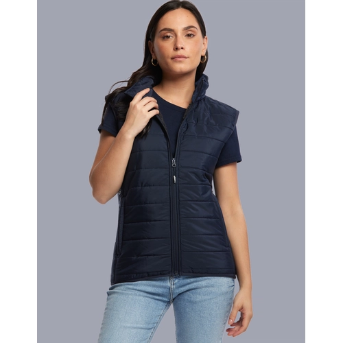 image du produit Bodywarmer Femme à doublure Sherpa - Doudoune sans manches 