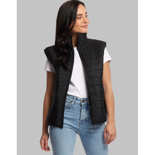 image du produit Bodywarmer Femme à doublure Sherpa - Doudoune sans manches 