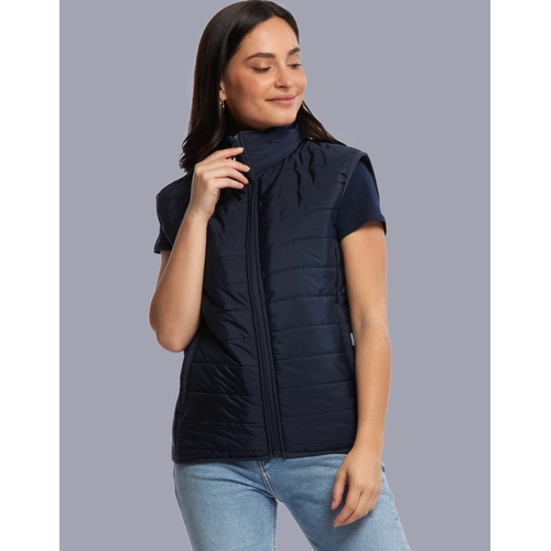 image du produit Bodywarmer Femme à doublure Sherpa - Doudoune sans manches 