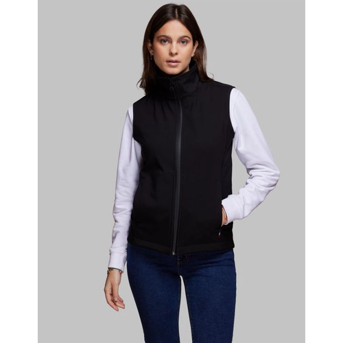 image du produit Bodywarmer Softshell Femme Made In France en polyester recyclé