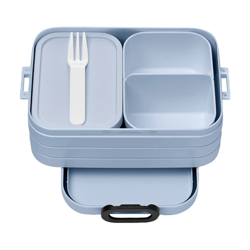 image du produit Boîte à déjeuner avec bague d'étnchéité avec sa fourchette