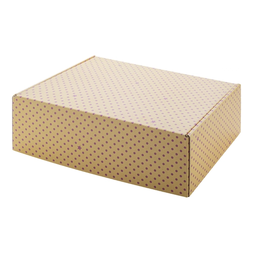 image du produit Boîte-cadeau personnalisée en carton ondulé, taille L