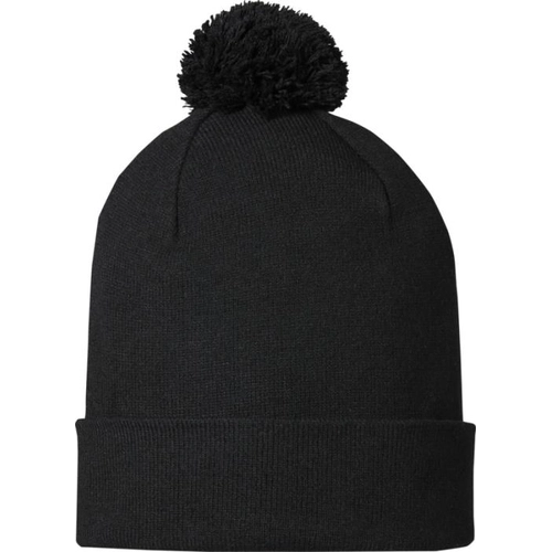 image du produit Bonnet avec pompon en polyester recyclé certifié GRS