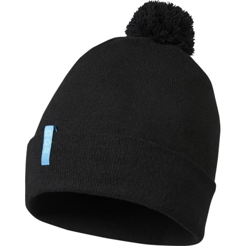 image du produit Bonnet avec pompon en polyester recyclé certifié GRS