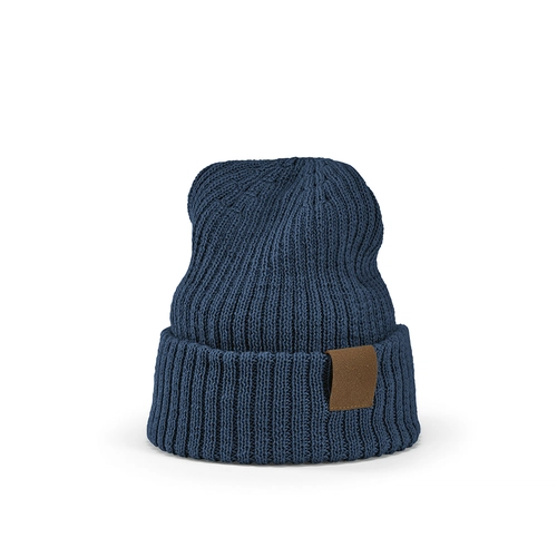 image du produit Bonnet tricoté en laine et RPET - chaud et polyvalent