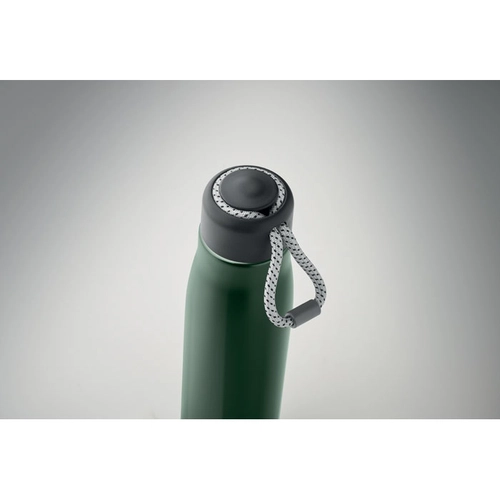 image du produit Bouteille à double paroi en acier inoxydable recyclé avec poignée 500ml