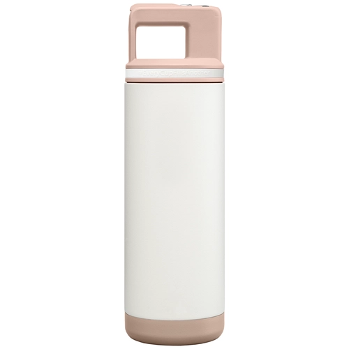 image du produit Bouteille acier inoxydable, paille amovible - 590 ml