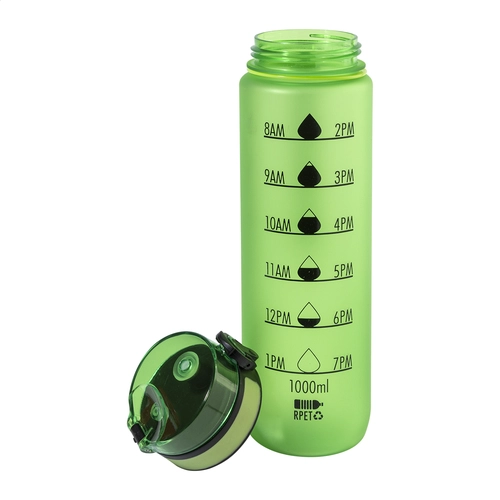 image du produit Bouteille avec graduation en RPET - 1 litre