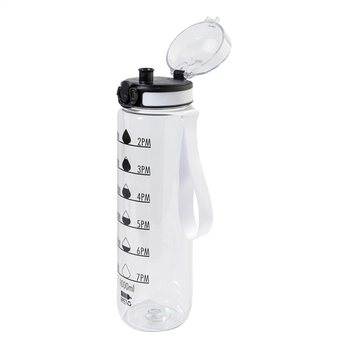 image du produit Bouteille avec graduation en RPET - 1 litre