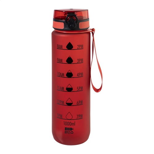 image du produit Bouteille avec graduation en RPET - 1 litre