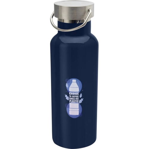 image du produit Bouteille d’eau de 500 ml en acier inoxydable certifié RCS