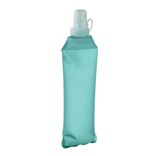 image du produit Bouteille d'eau pliable en TPU avec valve à pincer