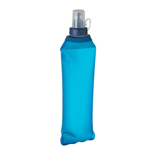 image du produit Bouteille d'eau pliable en TPU avec valve à pincer