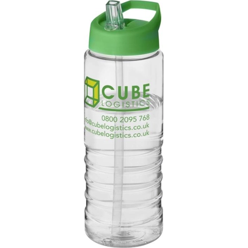 image du produit Bouteille de sport H2O 750 ml avec couvercle bec verseur