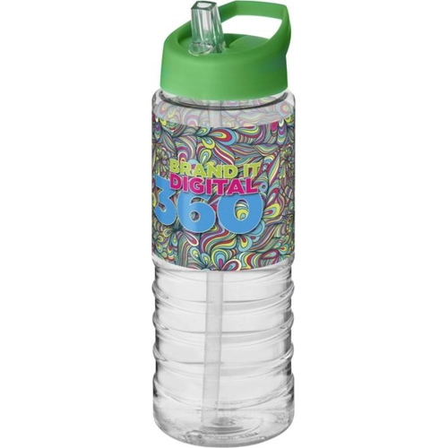 image du produit Bouteille de sport H2O 750 ml avec couvercle bec verseur