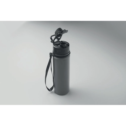 image du produit Bouteille de sport pliable en silicone avec couvercle en PP