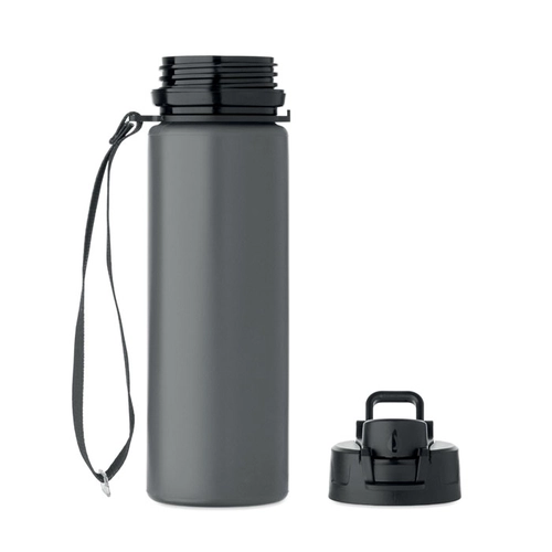 image du produit Bouteille de sport pliable en silicone avec couvercle en PP